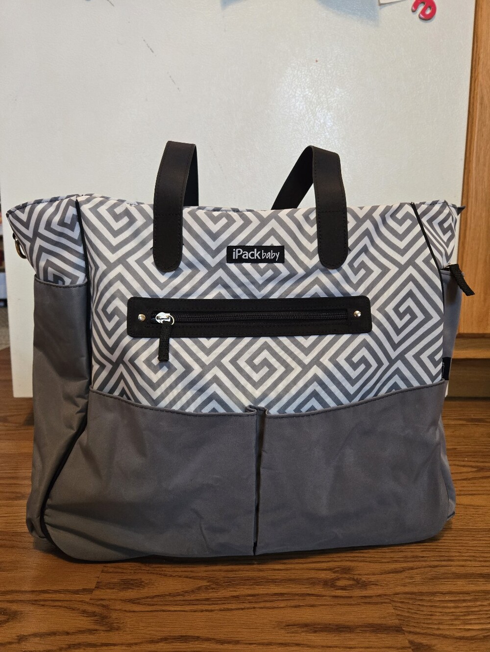 Owlet International iPack Baby Gray Organizer Large Tote Diaper Bag Infant Kids